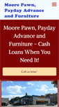 Mobile Screenshot of moorepawn.com